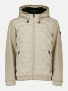 No Excess Übergangsjacke mit Strickärmeln 014-Stone bei Robert Ley