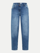 Cecil Tapered-Leg Jeans Style Scarlett 10283-mid blue wash bei Robert Ley