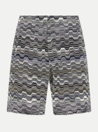 MISSONI Jerseyshorts im Zickzack-Muster s616h-green-tones bei Robert Ley
