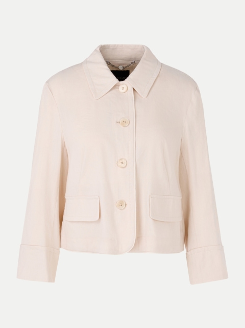 MARC CAIN Leinen-Jacke mit Knopfleiste bei Robert Ley