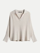 someday Pullover Telanora mit Polokragen 80022-warm clay bei Robert Ley