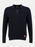 Key Largo Pullover mit Polokragen 1200-navy bei Robert Ley