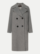 Windsor Women Zweireihiger Wollmantel 043-Silver 043 bei Robert Ley