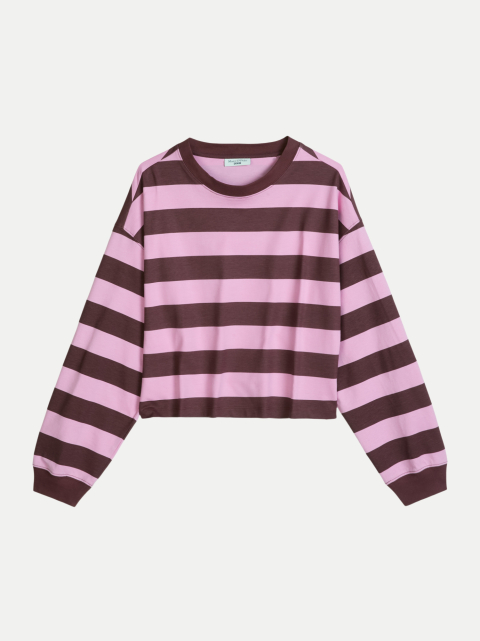 Marc O'Polo DENIM Longsleeve mit Sweatshirt-Charakter bei Robert Ley