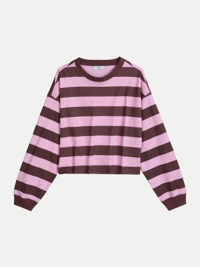 Marc O'Polo DENIM Longsleeve mit Sweatshirt-Charakter bei Robert Ley