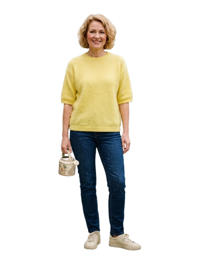 Herzen's Pullover 1/2 Arm mit Kaschmiranteil bei Robert Ley