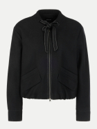 Marc Cain Schurwolljacke mit Stehkragen 900-black bei Robert Ley