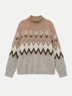 SoSue Strick-Sweater Norweger bei-beige bei Robert Ley