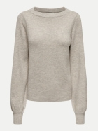 JDY Pullover Rue 197140001-Chateau Gray/MELANGE W. LUREX bei Robert Ley