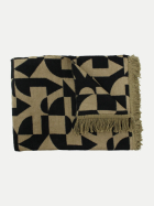 Claudi Kissen Plaid Lonata 150x200 cm black/brown-black/brown bei Robert Ley