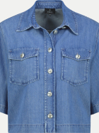 Monari Jeansjacke mit Pattentaschen 750-jeans bei Robert Ley