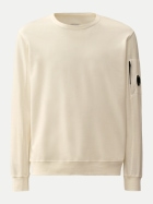 C.P. COMPANY Sweatshirt mit Linsen-Detail 103-gauze white bei Robert Ley