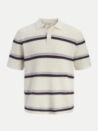 JACK & JONES Poloshirt mit kurzarm 296416-Sea Salt bei Robert Ley