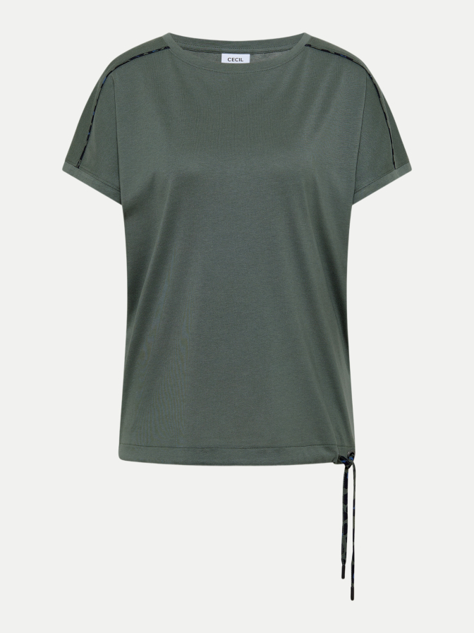 Cecil T-Shirt mit Leo-Details bei Robert Ley