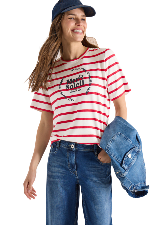 Cecil Jerseyshirt gestreift bei Robert Ley