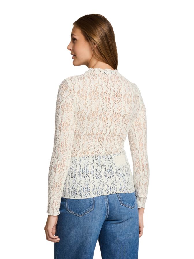 Tom Tailor Denim Langarmshirt aus Spitze bei Robert Ley