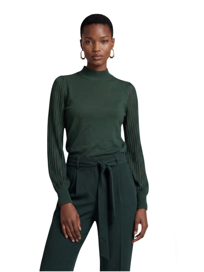 Zero Strickpullover mit Stehkragen bei Robert Ley