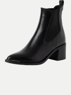Tamaris Lederstiefel 003-BLACK LEATHER bei Robert Ley