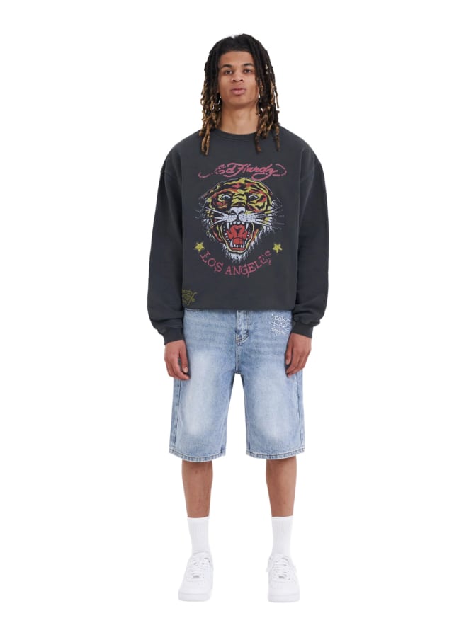 Ed Hardy Sweatshirt Tiger-Vintage-Roar bei Robert Ley