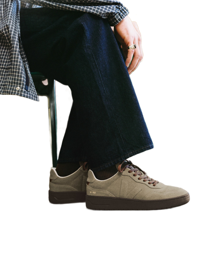 Veja Sneaker V-90 TAUPE EAGLE bei Robert Ley