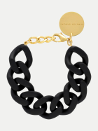Vanessa Baroni Flat Chain Armband mattblack bei Robert Ley