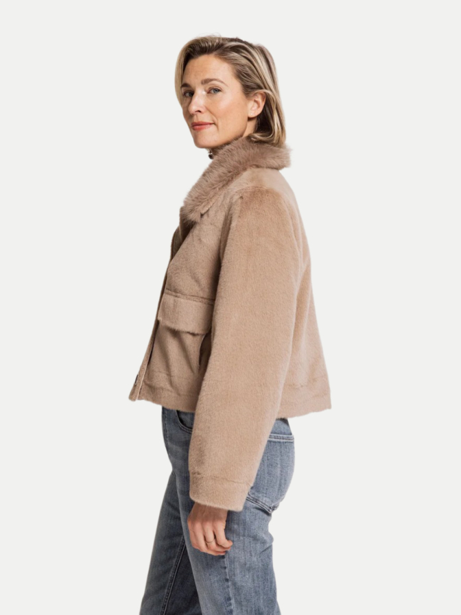 Zhrill Jacke ZHJUJI mit Pelzkragen bei Robert Ley