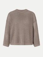 Windsor Women Strick Sweatshirt 260-Medium Beige 260 bei Robert Ley