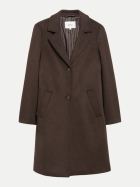s.Oliver RED LABEL Mantel aus Wollmix mit Reverskragen 8944-BROWN bei Robert Ley