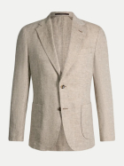 Windsor Men Leinen-Sakko Giro 205-Dark Brown 205 bei Robert Ley