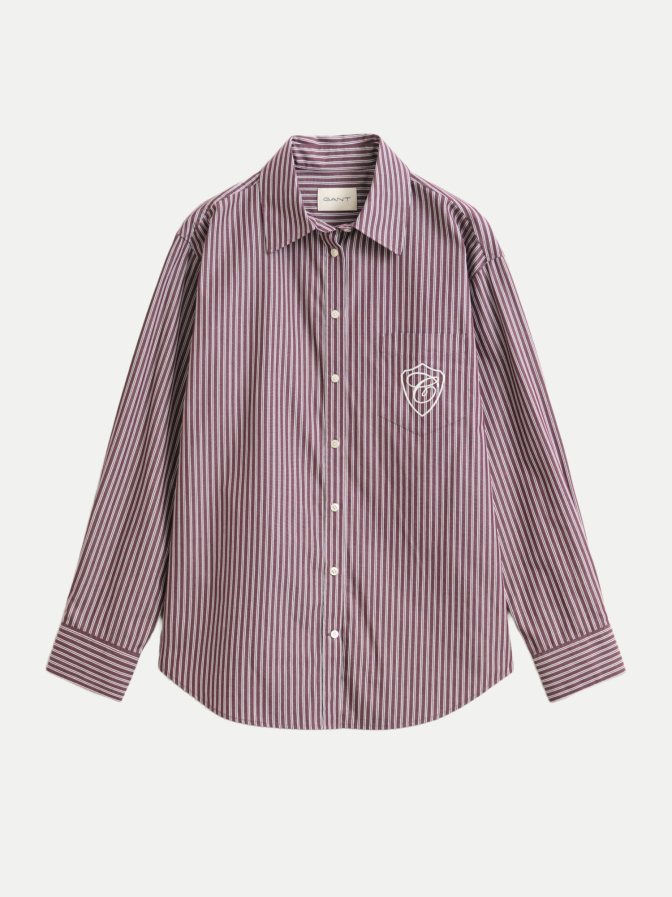 Gant Popeline-Bluse mit Streifen bei Robert Ley