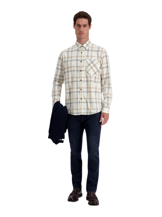Pierre Cardin Regular-Fit Overshirt mit Karo-Muster bei Robert Ley