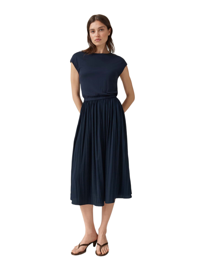 Opus Plissiertes Midikleid mit Jerseytop Wabella bei Robert Ley