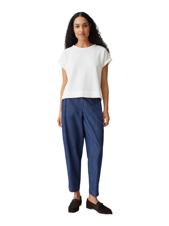 Opus Jerseyshirt Sishell in Wabenstrickmuster bei Robert Ley