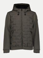 No Excess Übergangsjacke mit Strickärmeln 053-Army bei Robert Ley