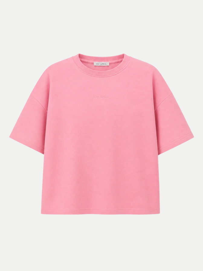 OH APRIL Sweater Karo Short Sleeve bei Robert Ley