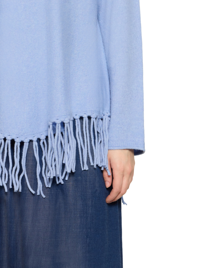 Cartoon Strickpullover mit Fransen bei Robert Ley