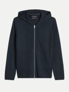Marc O'Polo Kapuzen-Strickjacke 4175-Peppercorn Grey bei Robert Ley