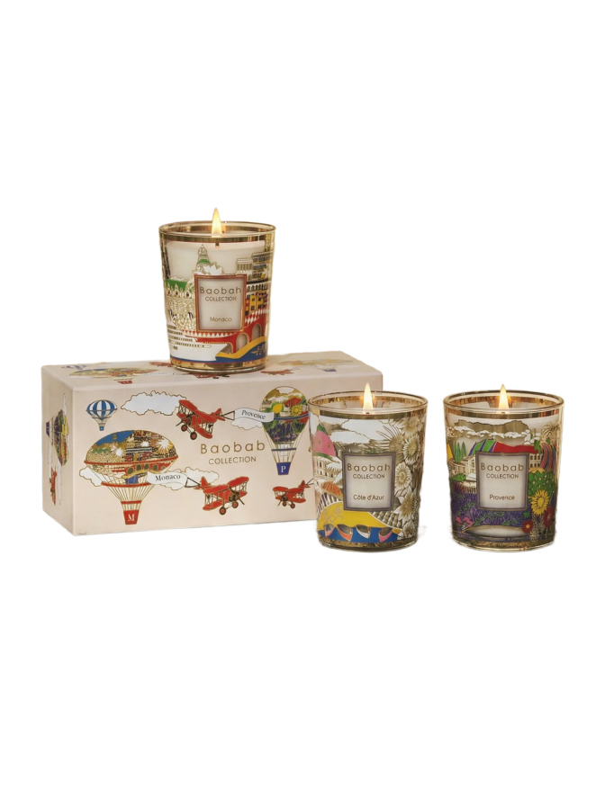 Baobab Duftkerzen Geschenkset bei Robert Ley
