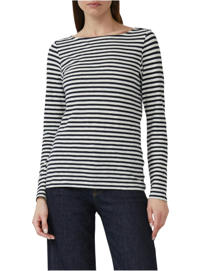 s.Oliver RED LABEL Langarmshirt mit U-Boot-Ausschnitt bei Robert Ley