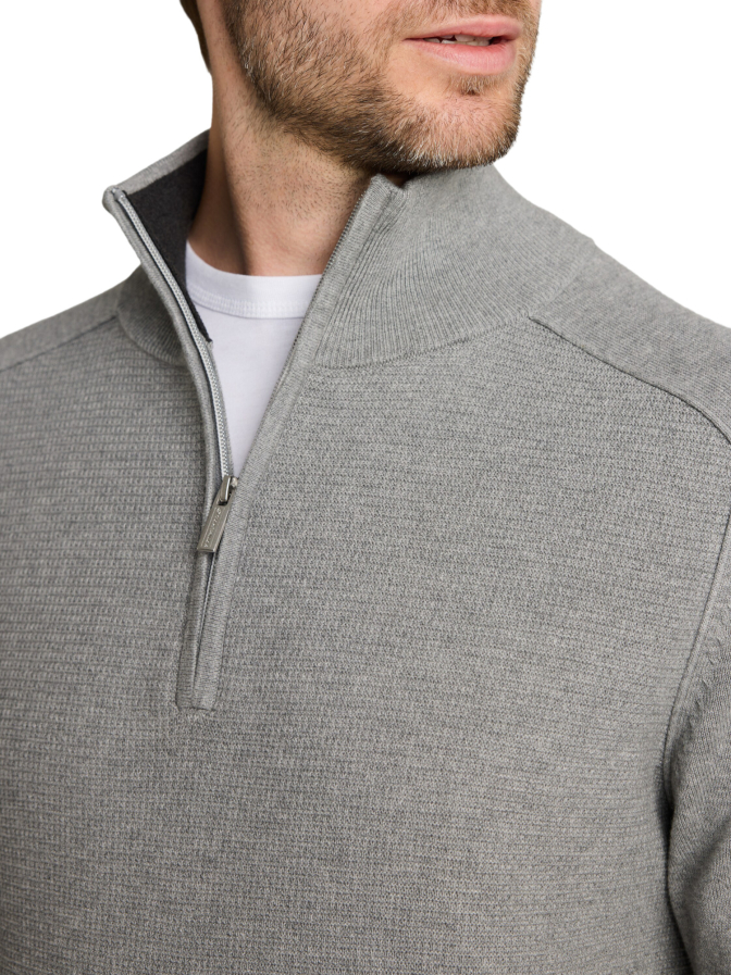 Tom Tailor Casual Troyer-Strickpullover bei Robert Ley