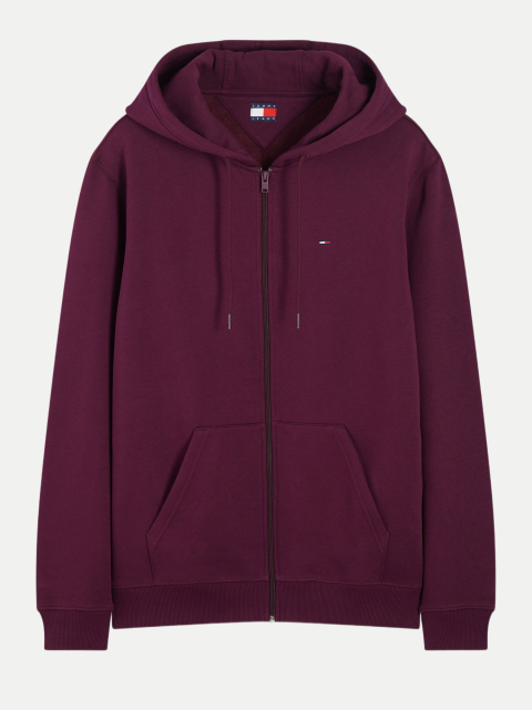 Tommy Jeans Fleece-Hoodie mit Reißverschluss bei Robert Ley