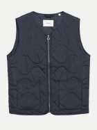 s.Oliver RED LABEL Leichte Steppweste 5978-BLUE bei Robert Ley