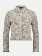 Betty Barclay Taillierter Bouclé-Blazer 1807-Nature/Brown bei Robert Ley