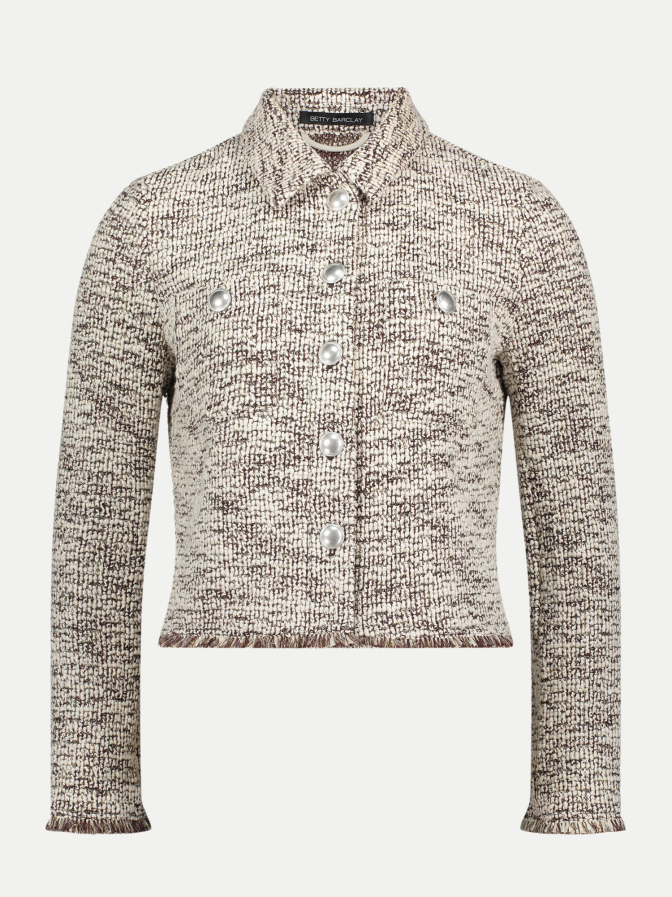 Betty Barclay Taillierter Bouclé-Blazer bei Robert Ley