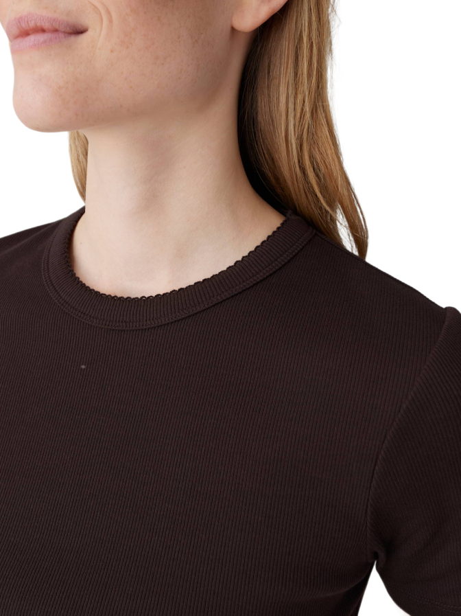Opus T-Shirt Samuna mit Muschelkante bei Robert Ley