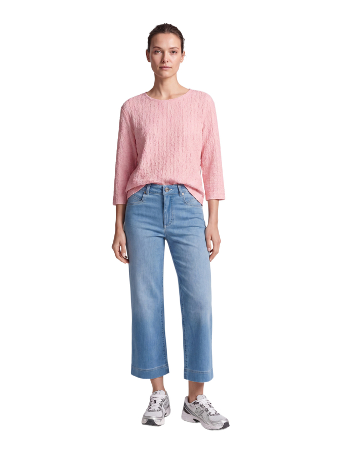 Rabe Moden Langarmshirt in Crinkle-Optik bei Robert Ley