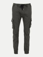Alpha Industries Slim-Tapered Cargo-Jogger 136greyblack-136greyblack bei Robert Ley