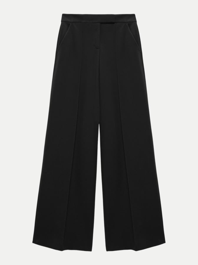 Dorothee Schumacher Hose mit weitem Bein aus Punto Milano bei Robert Ley