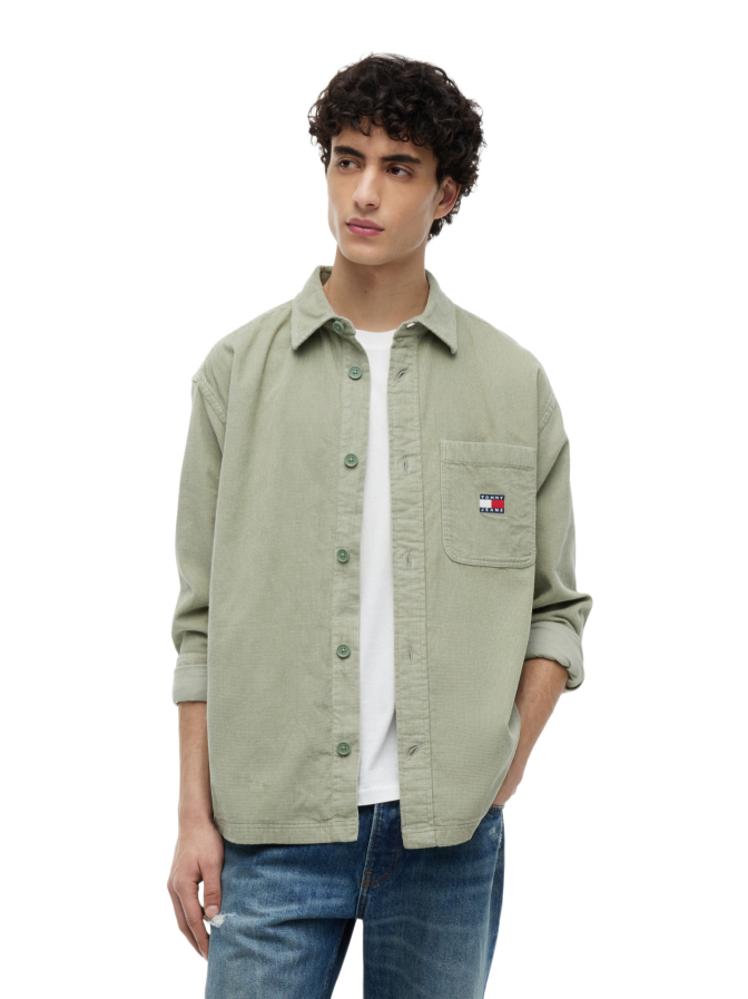 Tommy Jeans Cord Overshirt bei Robert Ley