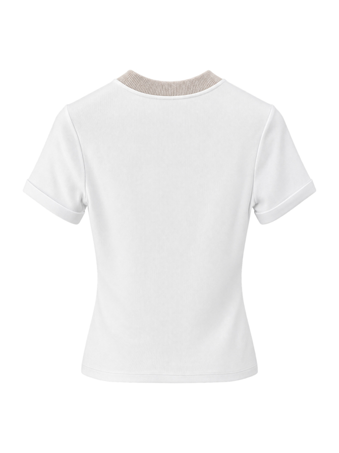 Peserico T-Shirt aus Woll-Kaschmir-Mix bei Robert Ley